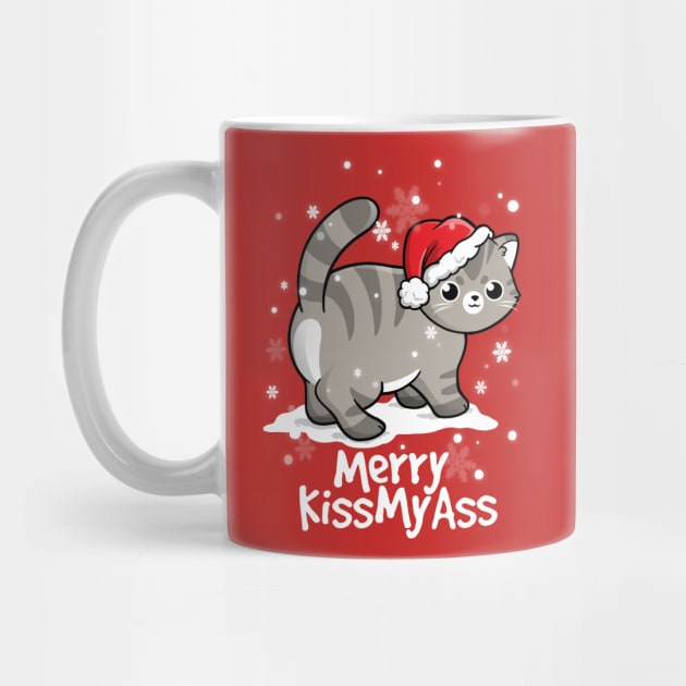 Merry kissmyass cat by NemiMakeit